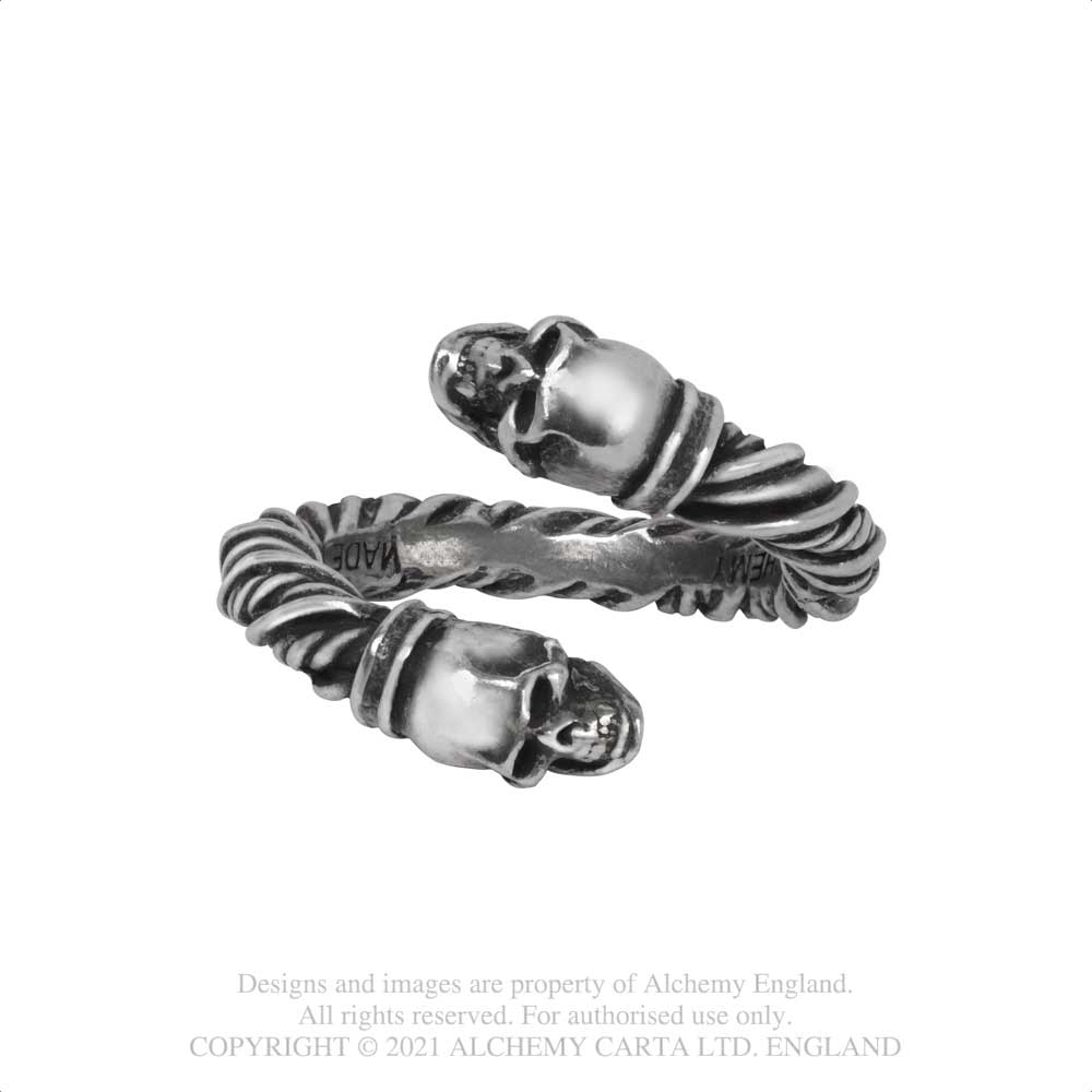 Alchemy - Battle Ring Ring - Zilverkleurig